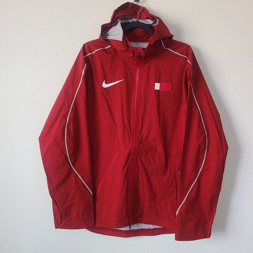 NEW Nike 22 Qatar International Team Pro Hypershield Fit Jacket 800612-698 Siz L